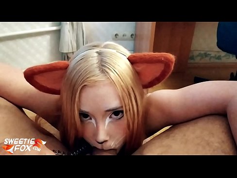 ❤️ Kitsune jibla 'dick u cum f'ħalqha ️ Porno lilna ☑